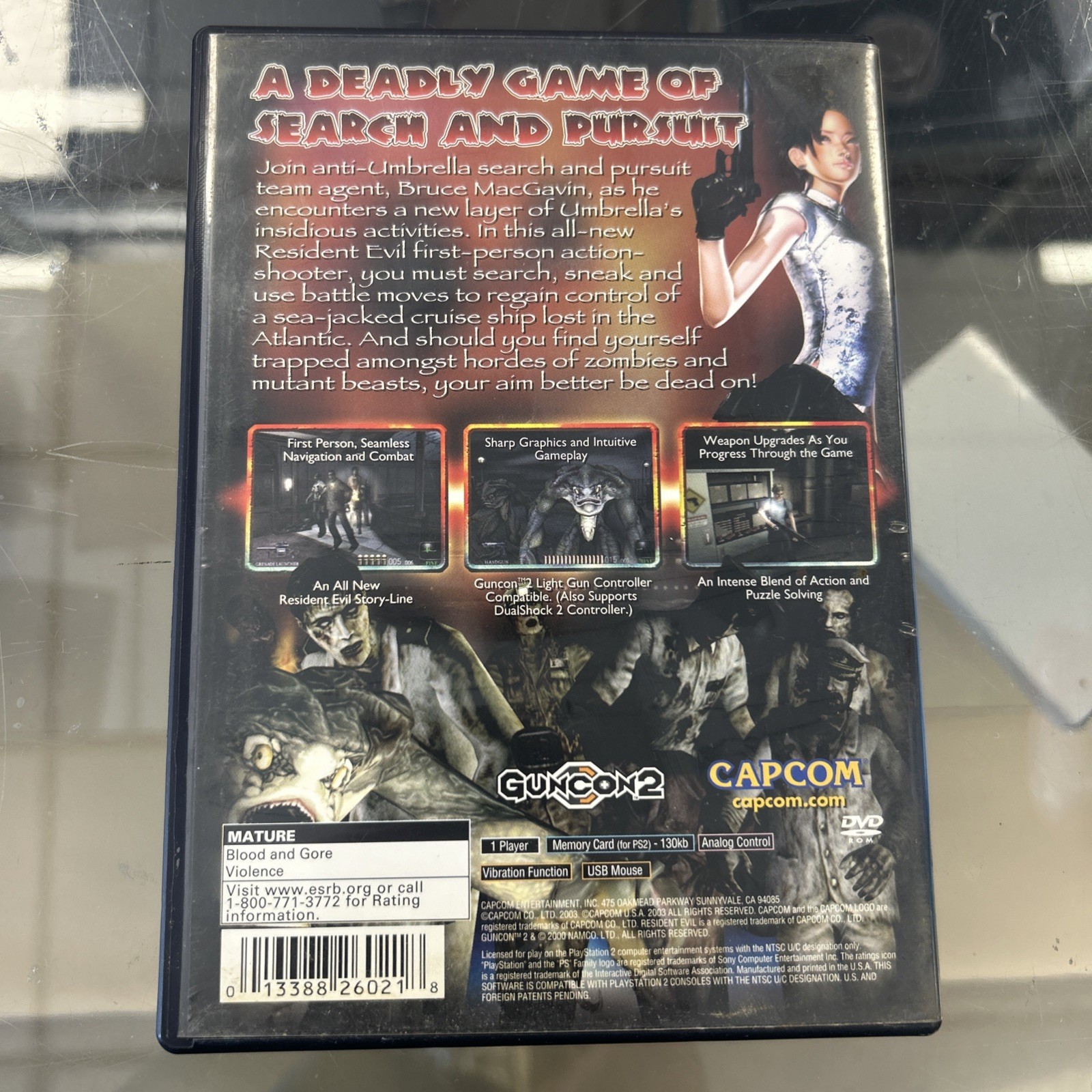 Resident Evil Dead Aim (PlayStation 2 PS2) CIB