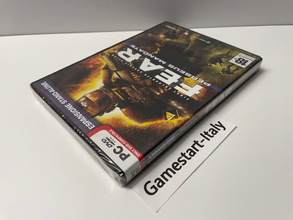 FEAR PERSEUS MANDATES – PC COMPUTER – VIDEO GAME NEW SEALED – NEW SEALED