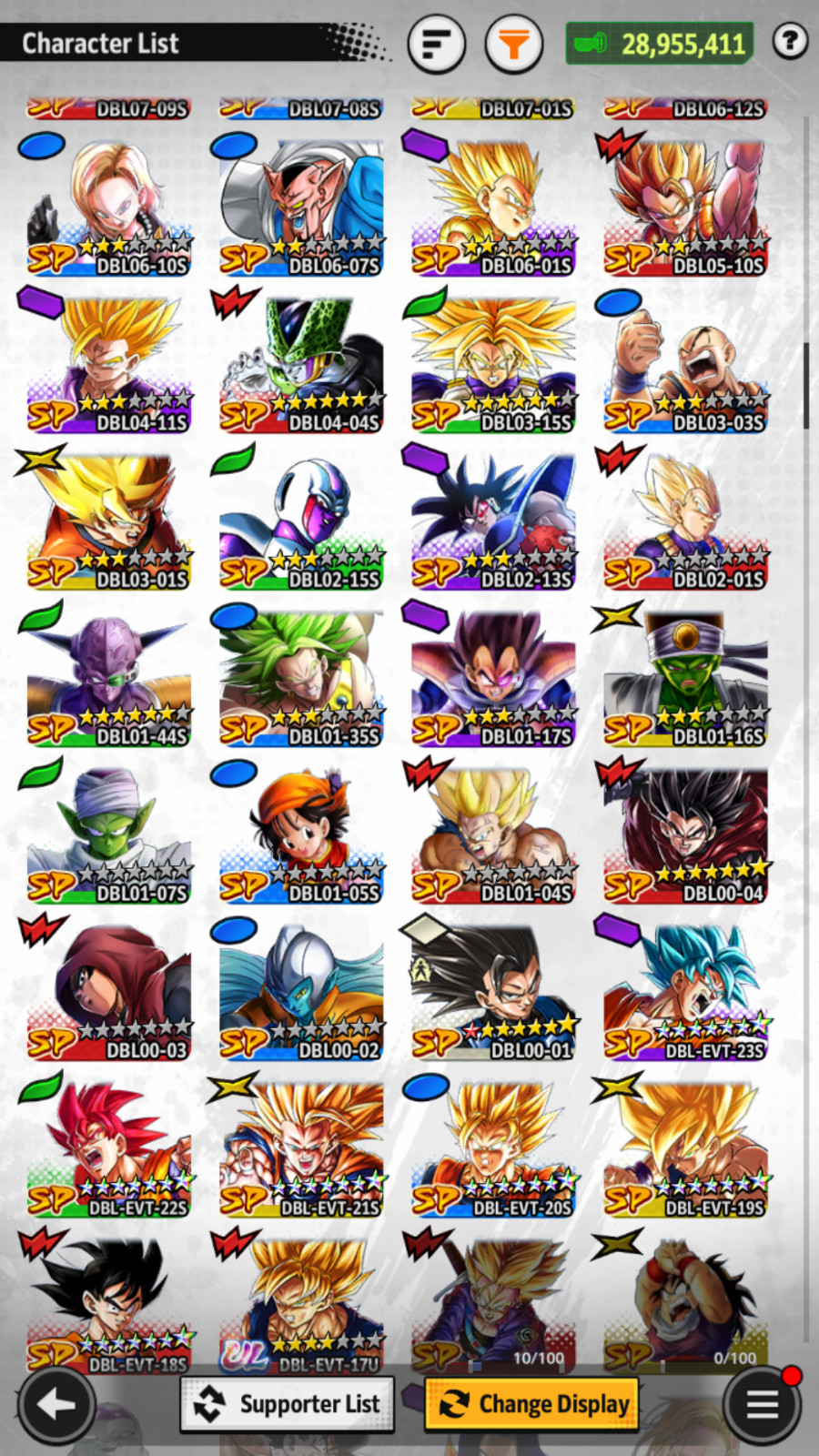 DB Legends-Ultra Goku/vegeta!+Ultra gogeta!+Gohan/trunks+Broly+shallet+11kcc#637