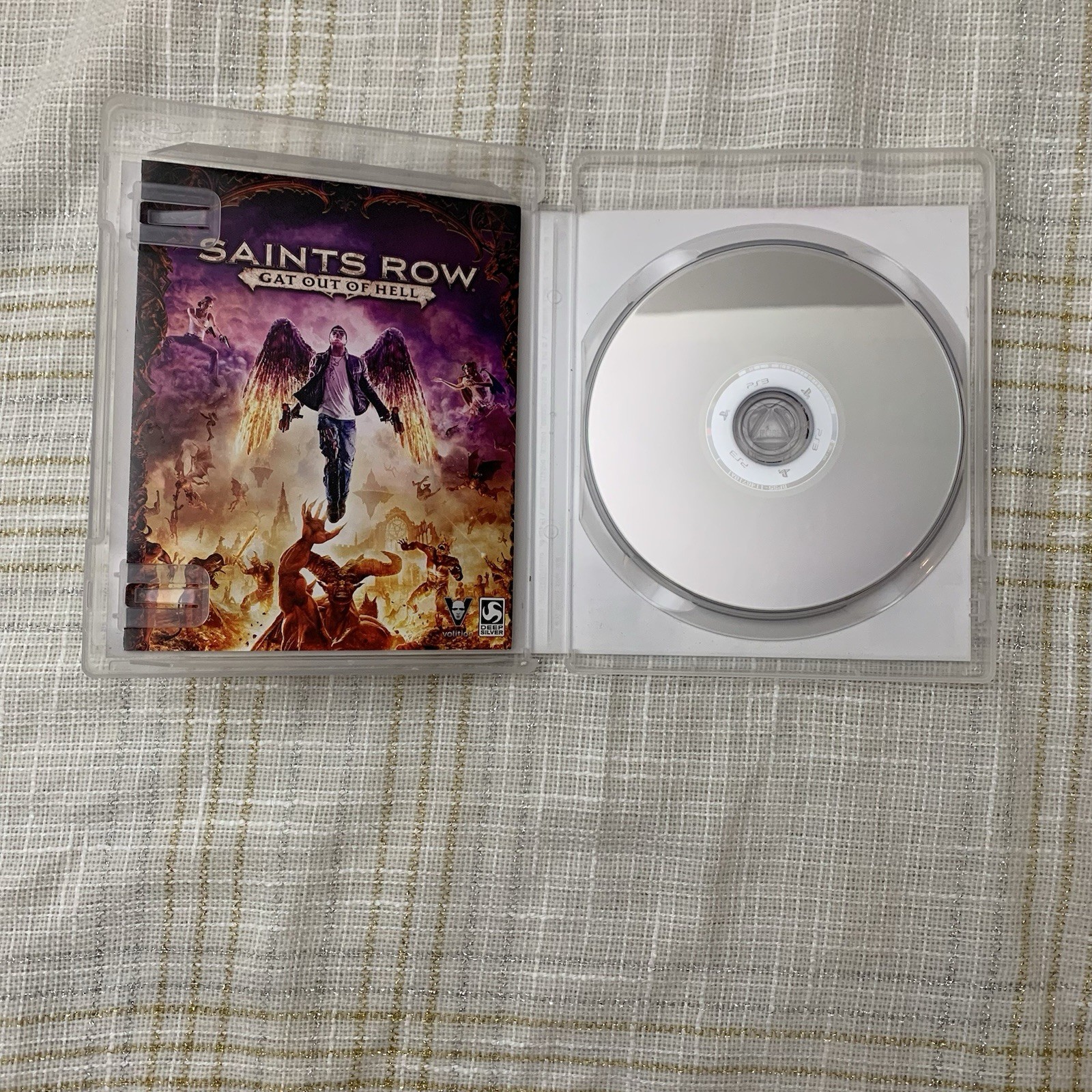 Saints Row Gat Out Of Hell First Edition PlayStation 3 PS3 2015 Deep Silver