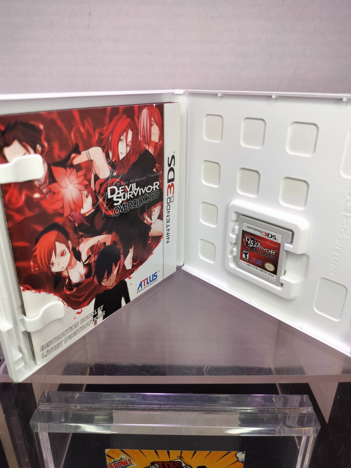 Shin Megami Tensei Devil Survivor Overclocked (Nintendo 3DS 2011) AS-IS UNTESTED