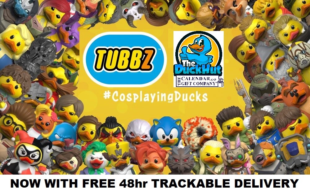 TUBBZ DUCKS – VIDEO GAME & TV MEMORABILIA – OFFICIALLY LICENSED – UK FREEPOST