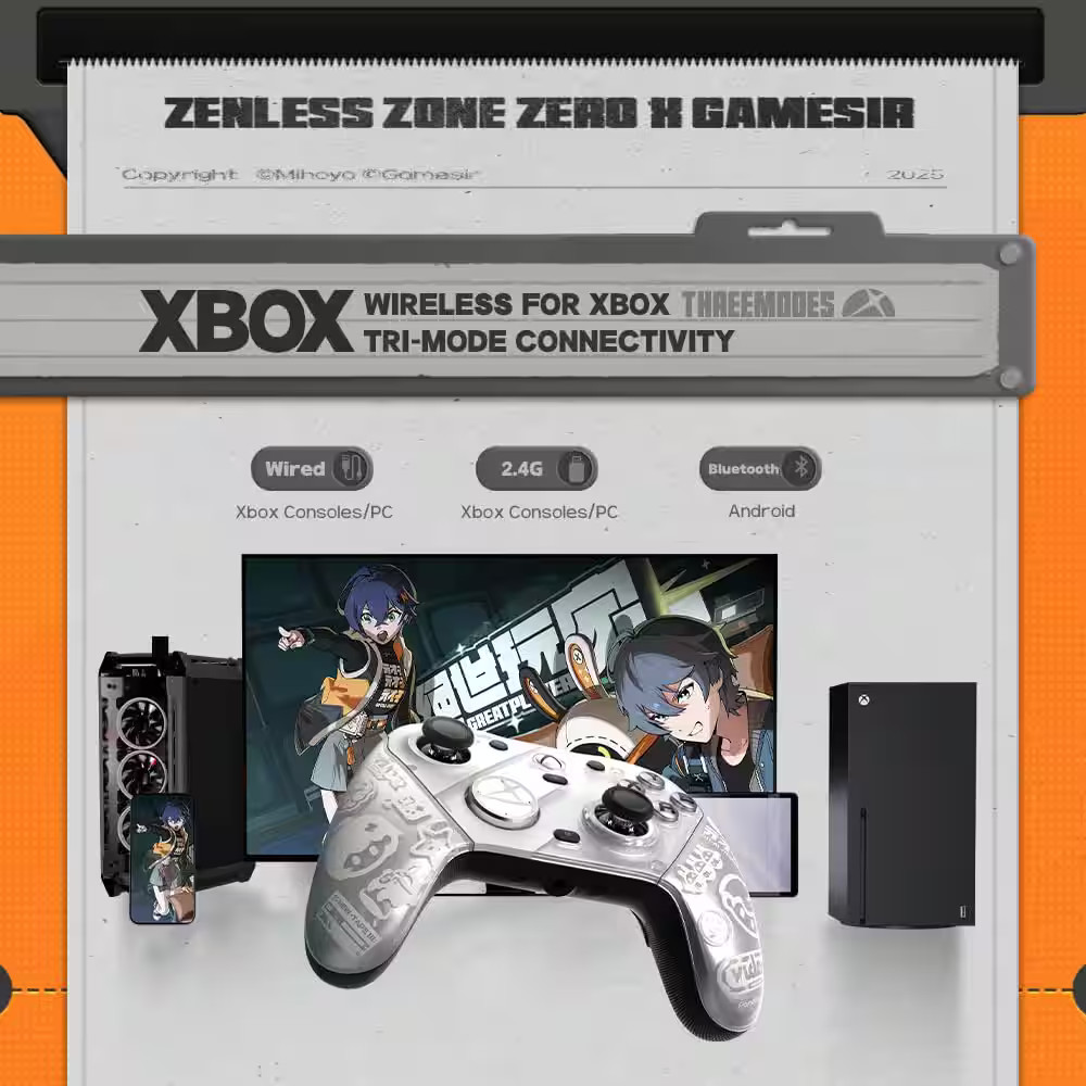 GameSir – G7 Pro Wireless Xbox Series X|S|One, PC, Android Controller, TMR St…