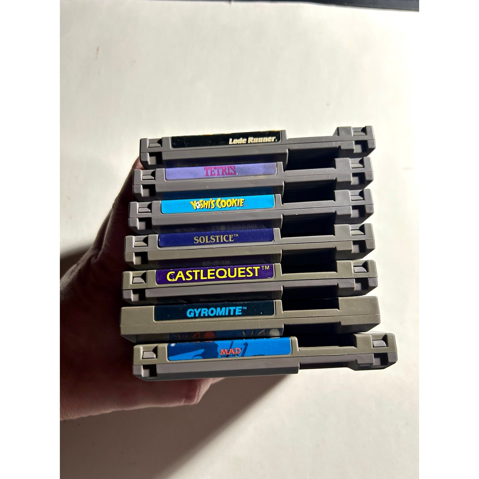 NES Nintendo puzzle / Strategy bundle Video Game lot🔥Works Authentic