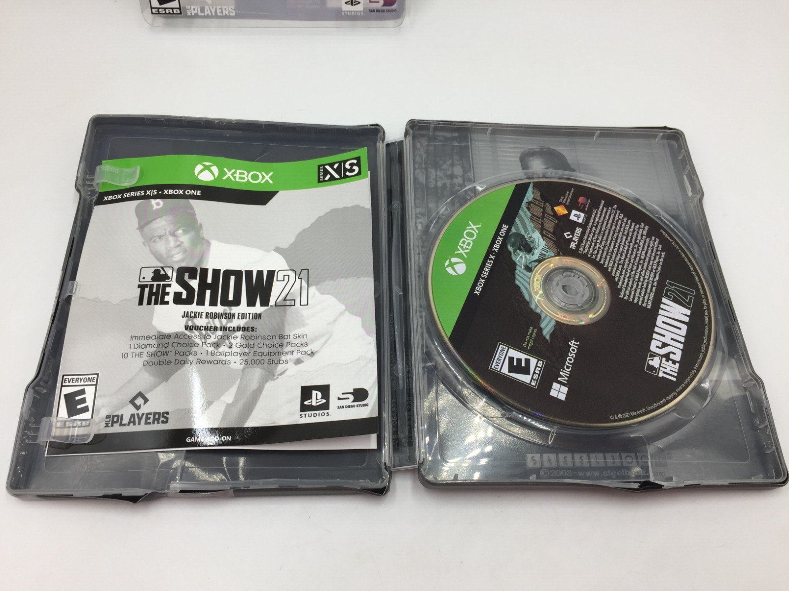 MLB THe Show 21 Jackie Robinson Tin Baseball,Microsoft Xbox One Series X,Game