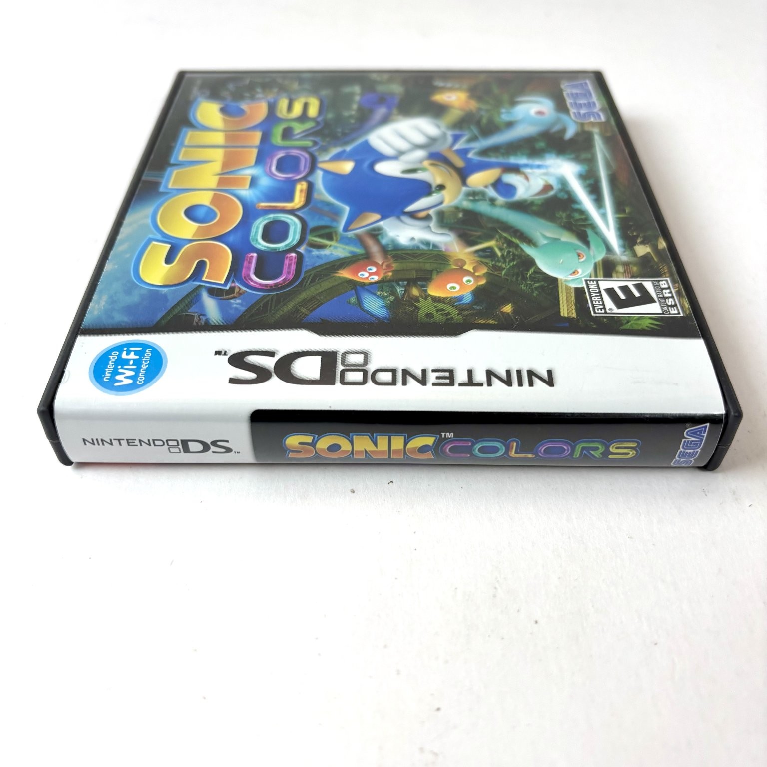 Sonic Colors Nintendo DS Video Game Multiplayer Wi-Fi SEGA