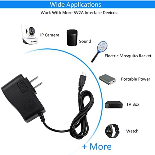 5V 2A Micro USB Power Supply Wall Charger AC/DC Adapter Universal Power Adapter