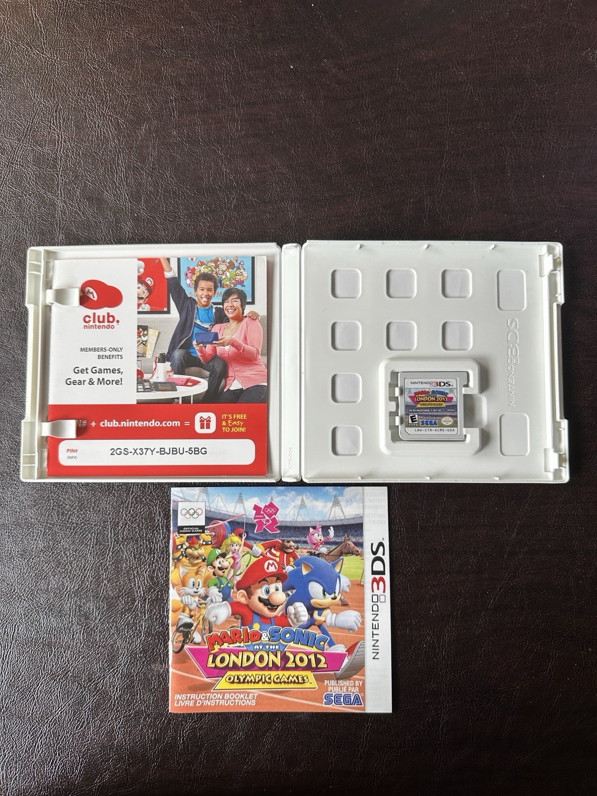 Mario & Sonic at the London 2012 Olympic Games (Nintendo 3DS) CIB Tested