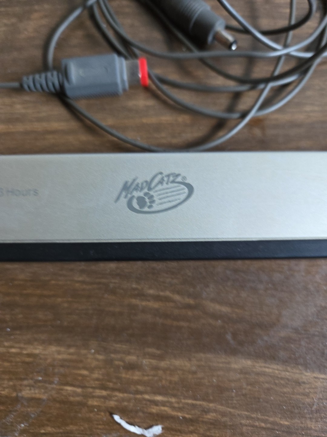 Nintendo Wii Sensor Bar Silver (2009) Mad Catz #5718