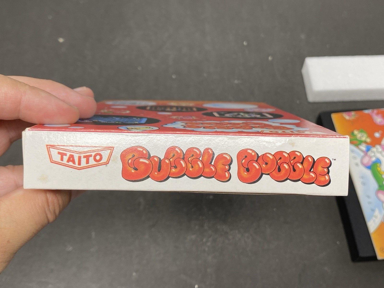 Bubble Bobble 1 (Nintendo NES, 1988) with Box and Manual CIB