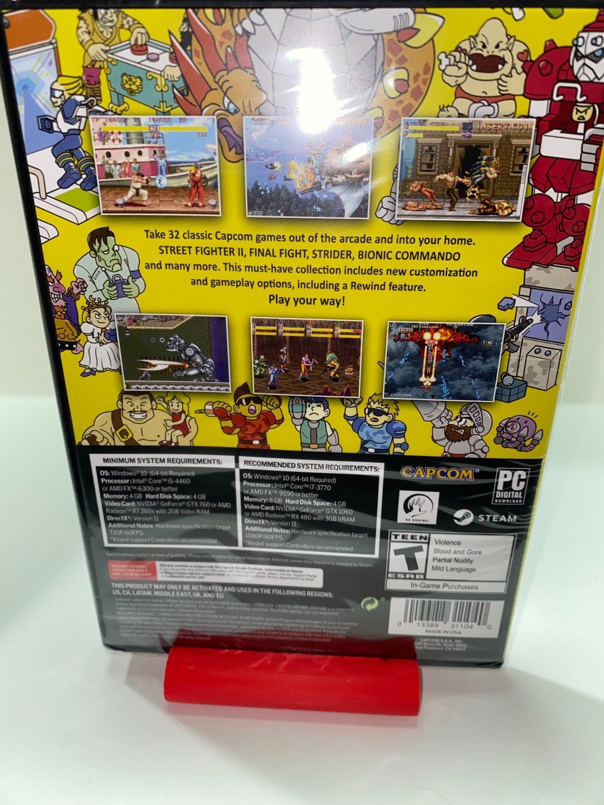 Capcom Arcade Stadium (PC GAME!) STEAM APP REDEEMABLE ONLY, NO DISC!