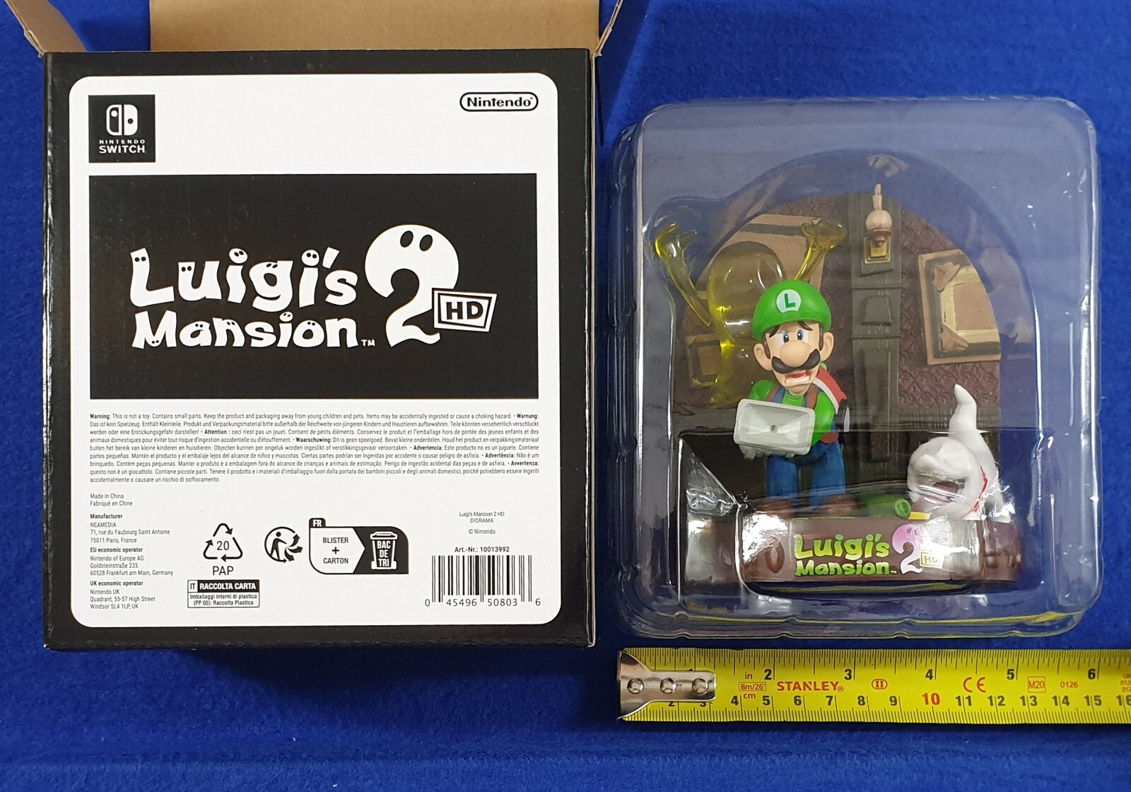Luigi’s Mansion 2 Spooky Survival Kit Bundle NO GAME Diorama/Wobbly Figurine/Mug