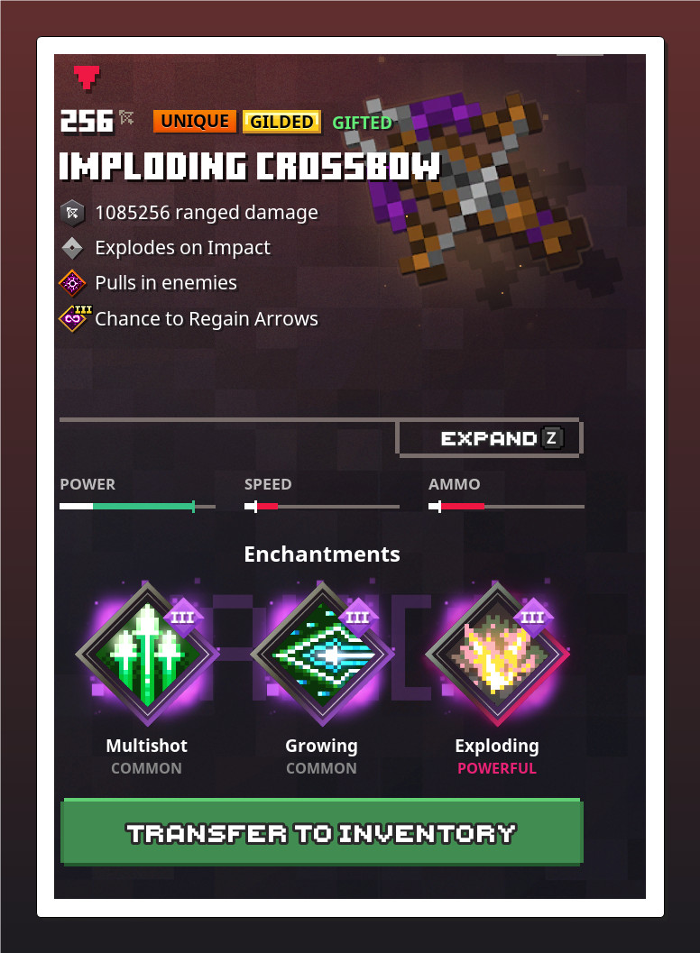 Minecr@ft Dungeons: Custom Gilded Gear shop – Weapons & Armor