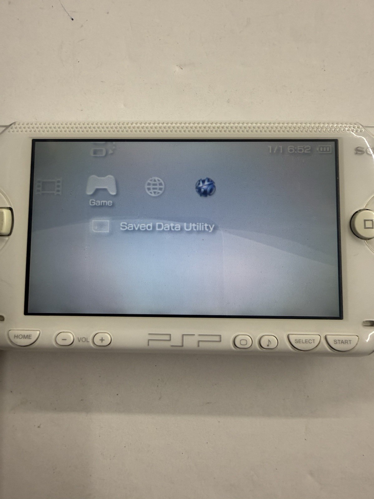 PSP – Sony PSP 1000 Ceramic White Console Tested W/ Minor Issues #7 Japanese