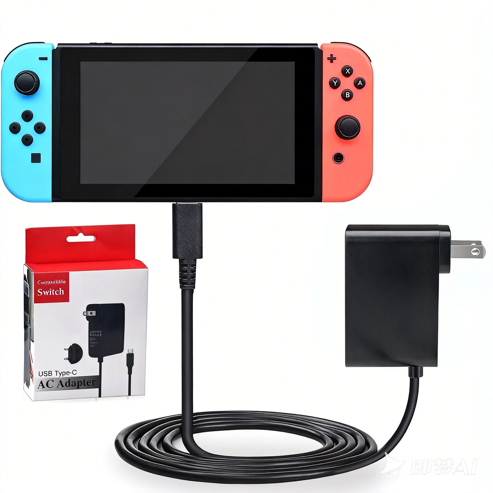 AC Adapter Wall Travel Charger Power Supply Cord US for Nintendo Switch