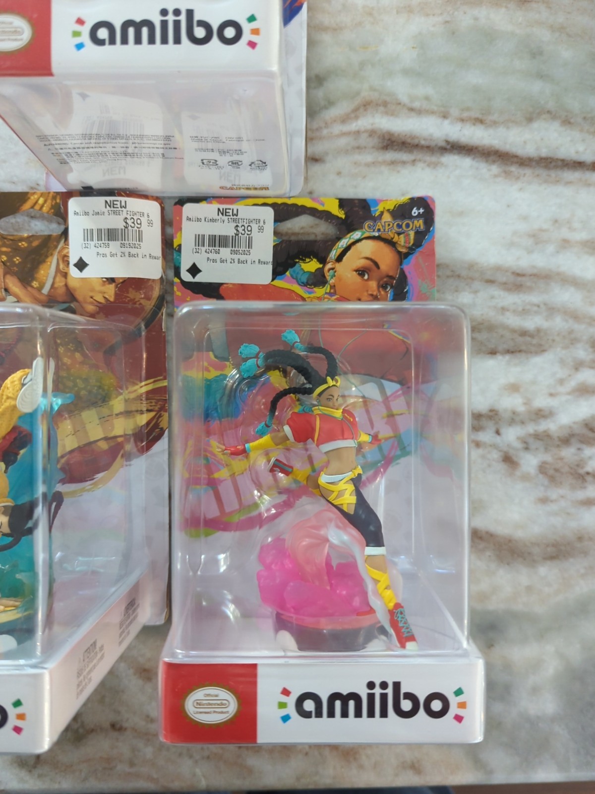 Nintendo amiibo Street Fighter 6 Kimberly Luke Jamie Set New