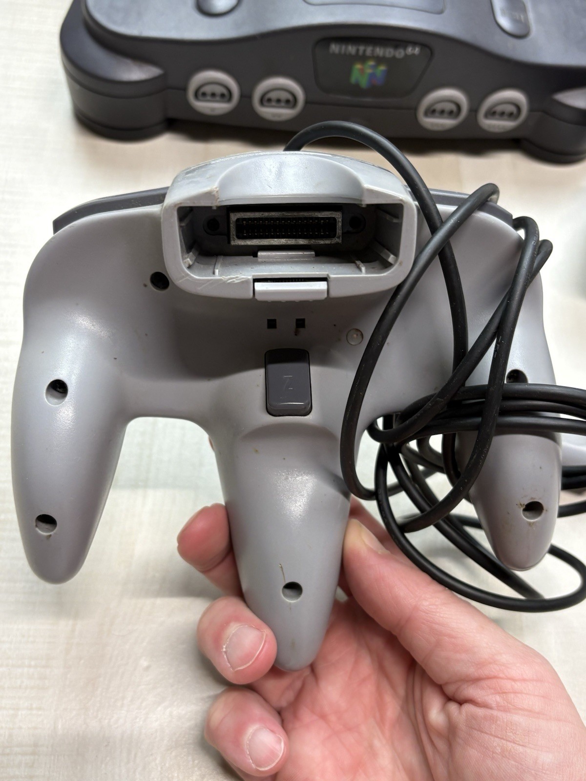 Nintendo 64 N64 Console Bundle with OEM Controller & Hookups