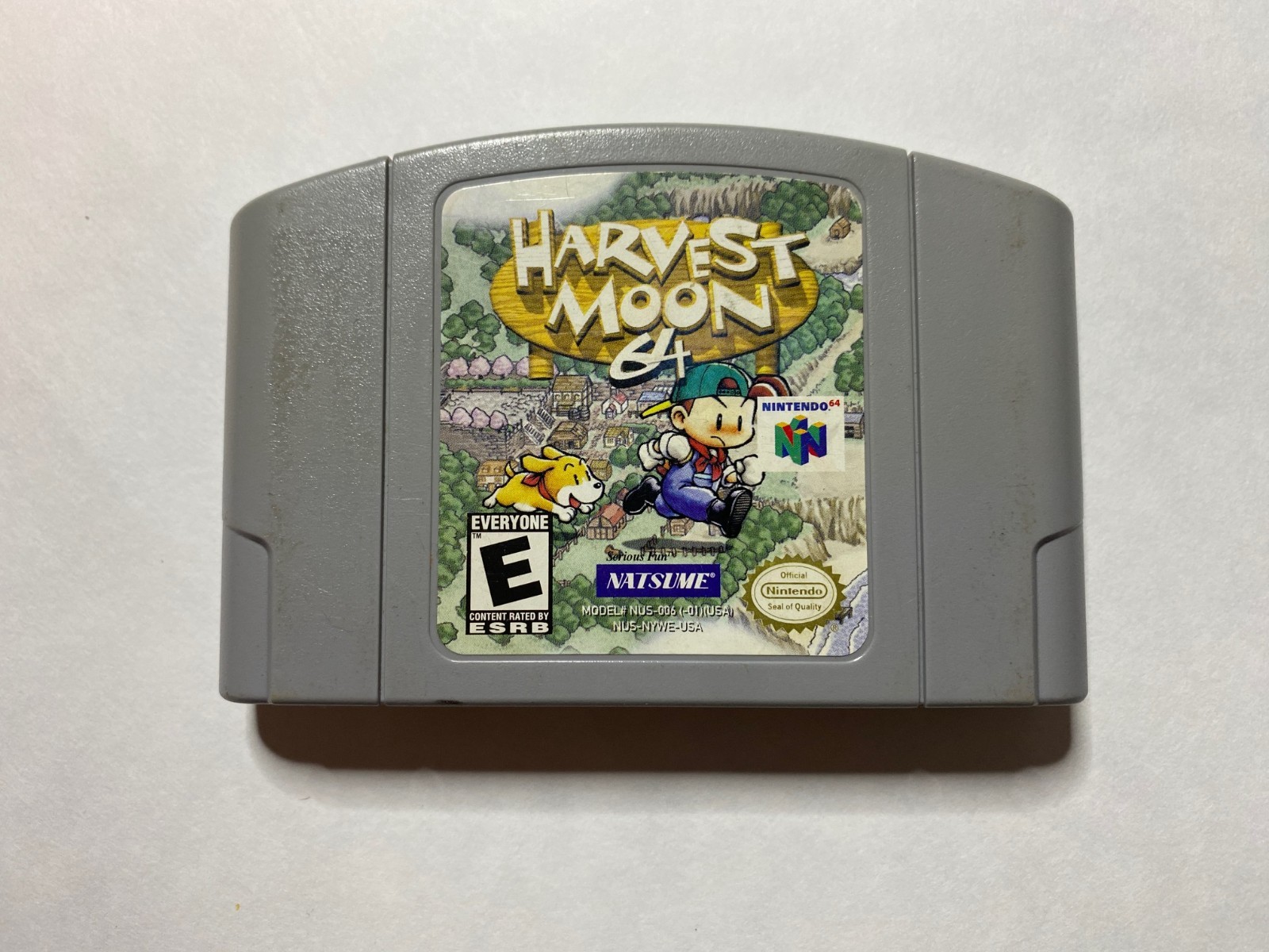 Harvest Moon (Nintendo 64) Authentic, Tested, Working – N64