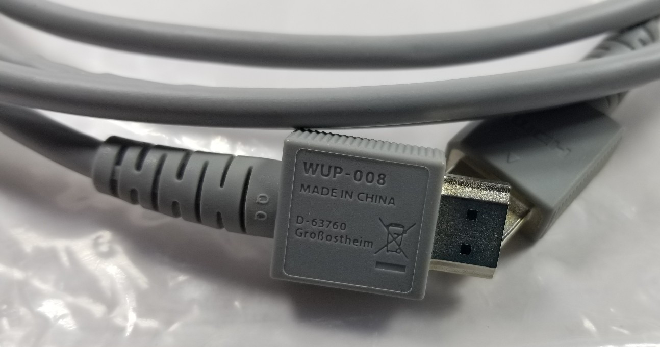 Nintendo Wii U Genuine HDMI Cable Cord WUP-008 TV OEM Good Condition
