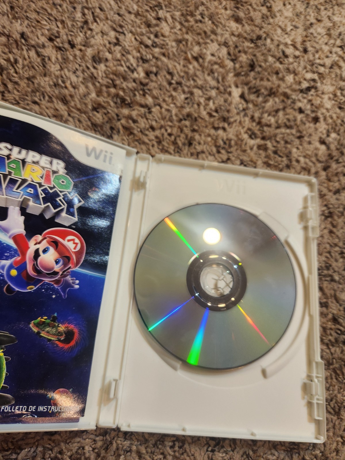 Super Mario Galaxy Wii Game, Tested And Works