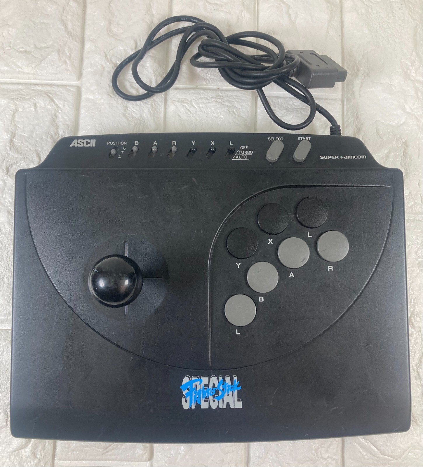 Nintendo Super Famicom console arcade controller game Lot 8 street fighter 2