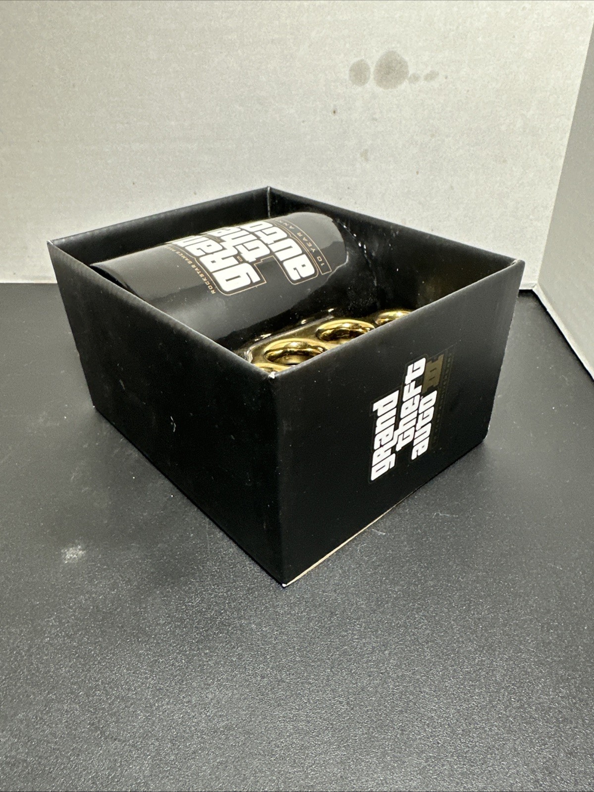 Grand Theft Auto GTA 3 Knuckleduster Mug Rare Rockstar Merchandise Collectible V
