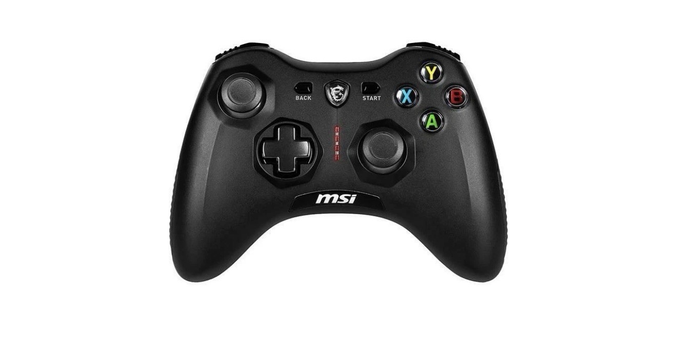 MSI Force GC30V2 Wireless Gaming Controller, Dual Vibration Motors, Dual Connect