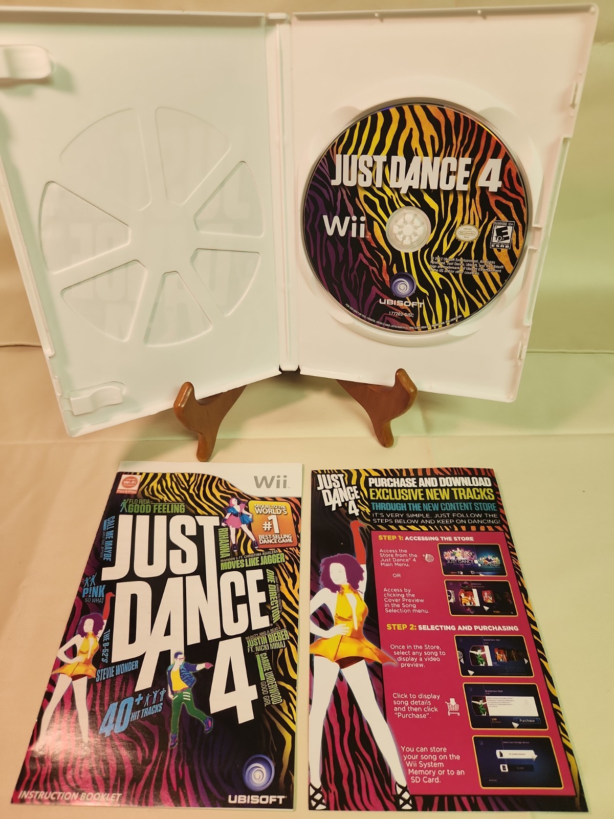 Just Dance 4 🔥 CIB (Nintendo Wii, 2012)✅️Tested