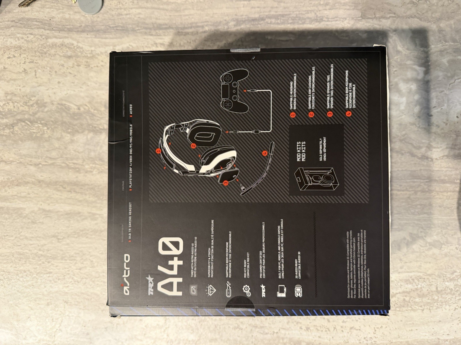 Astro A40 TR Gaming Headset PC/Mac/PS4