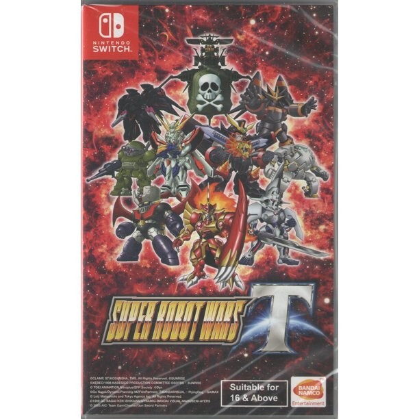 Super Robot Wars T Switch Brand New Game [2019 Tactical RPG]