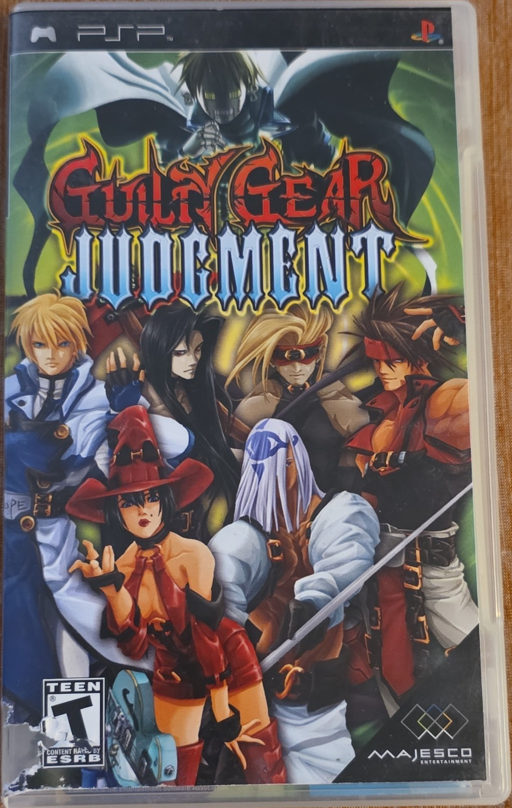 Majesco Guilty Gear: Judgment PSP UMD w/ Manual T NTSC-U/C 2006 Fighting Game