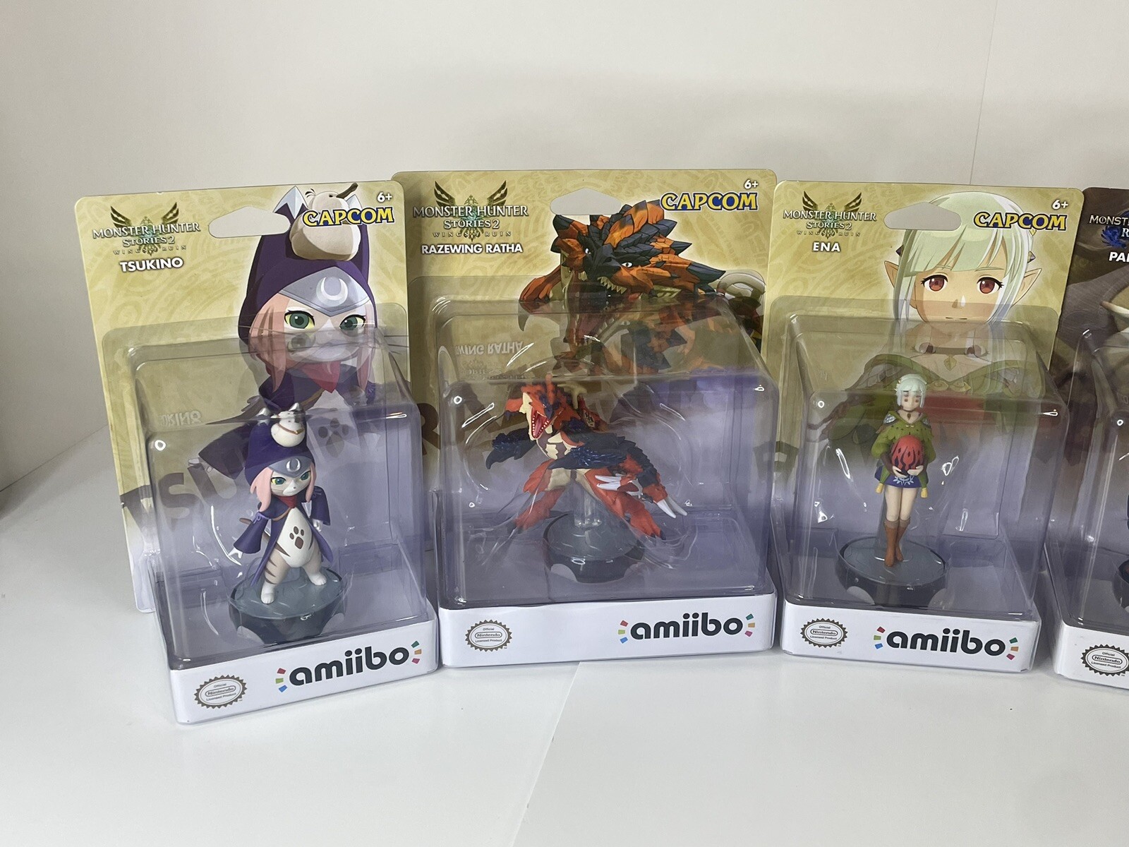 Nintendo Amiibo Monster Hunter Full Set of 6 – Magnamalo, Razewing Reus & more