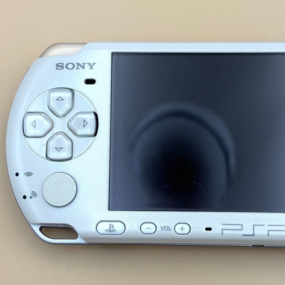 Excellent Sony PSP 3000 Pearl White Tested
