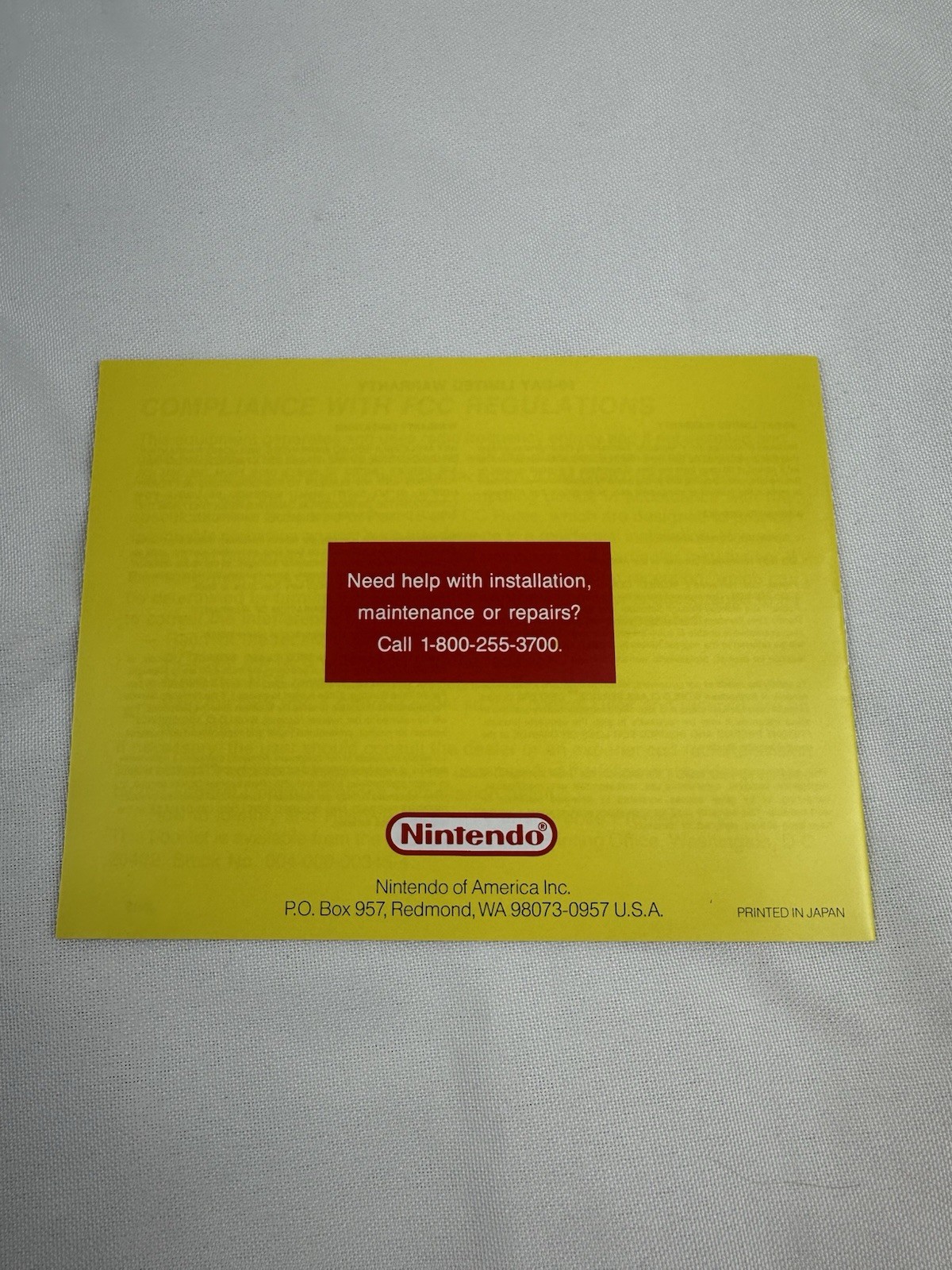 Dr Mario Nintendo NES Game 1990 Complete Box Manual Poster Foam Japan Original