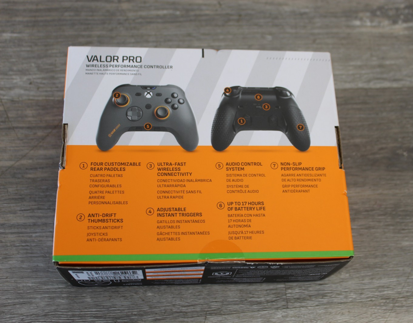 SCUF Valor Wired Gaming Controller Black/Grey 505-178-05-102-NA for Xbox S/X NEW