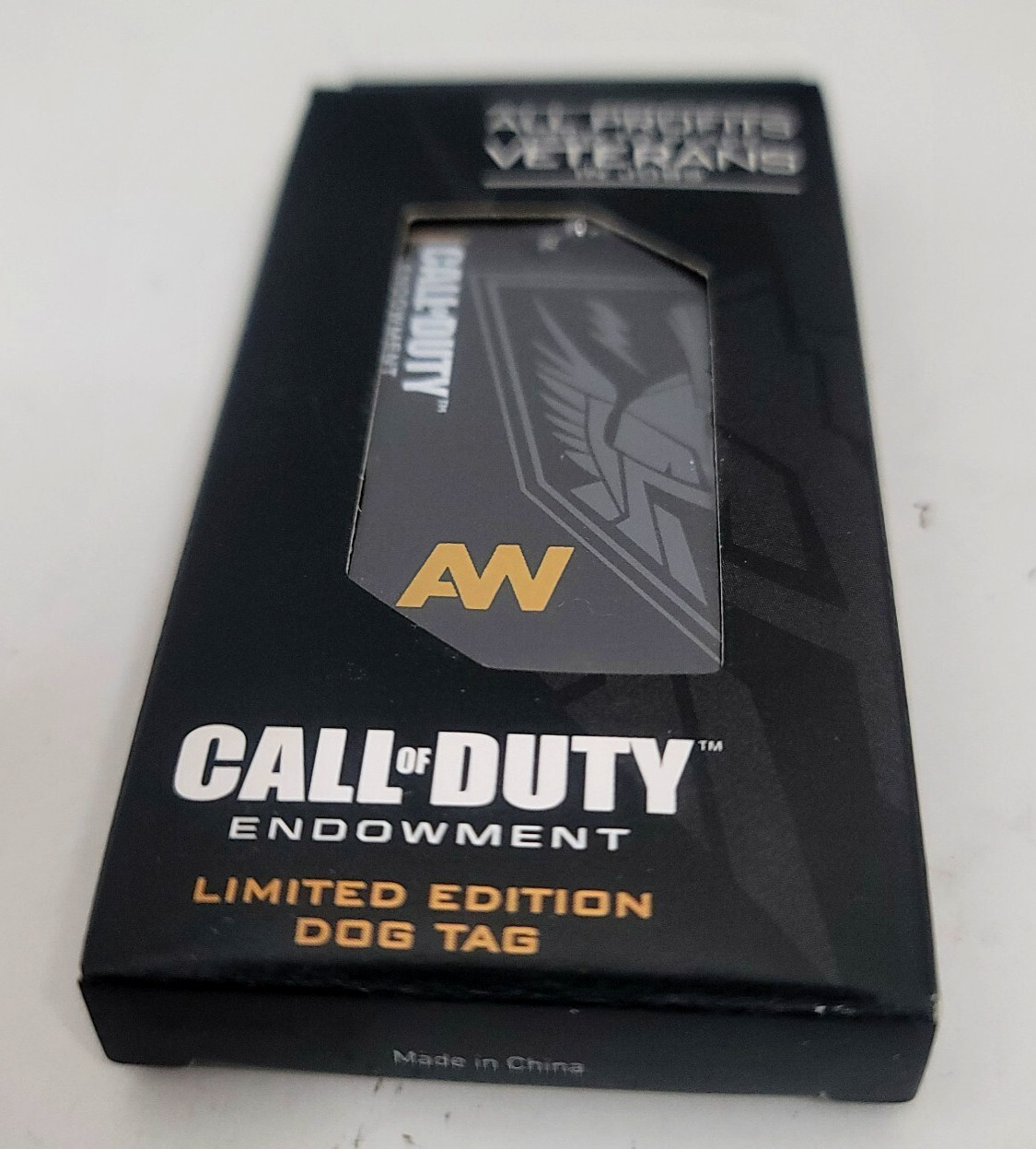 Call Of Duty Endowment Advanced Warfare Limited Edition Dog Tag Necklace New