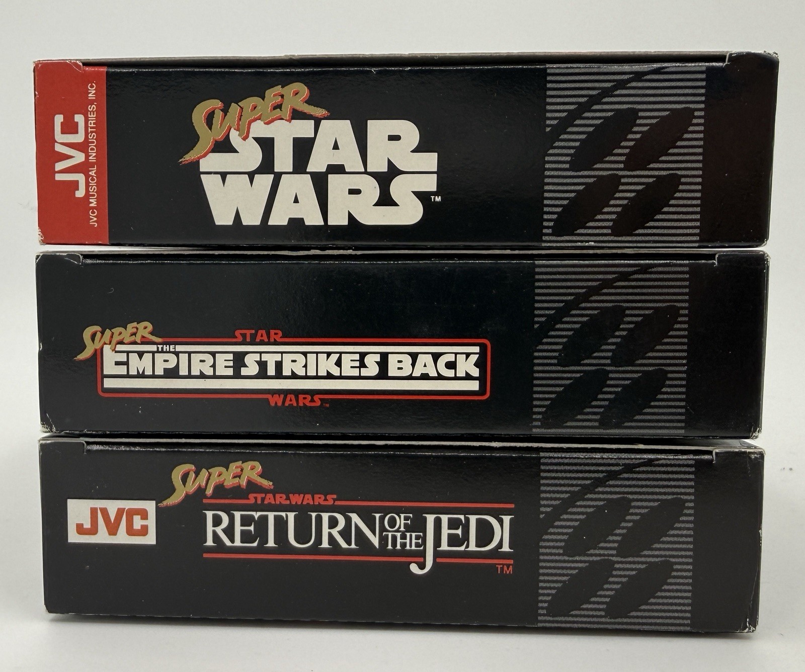 CIB Super Star Wars Trilogy SNES LOT Empire Strikes Return Jedi Fast Free Shipng