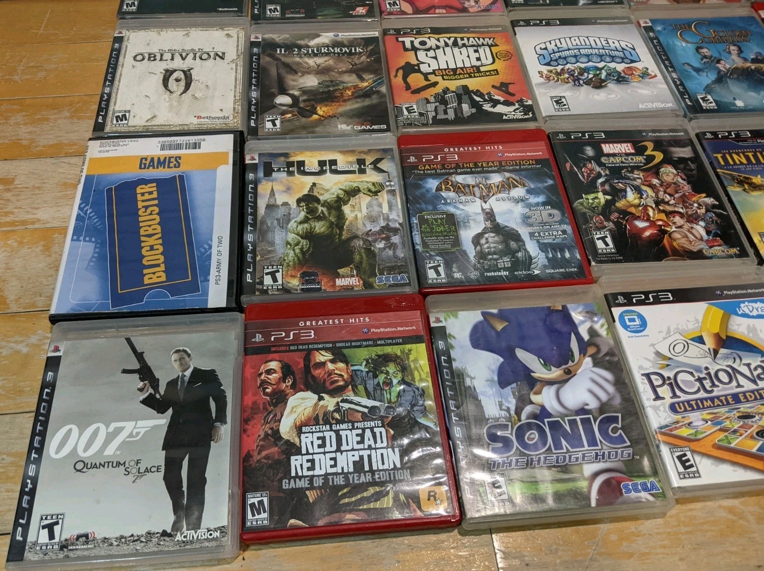 Lot of 49 Sony PlayStation 3 PS3 Games – Popular Titles – Most CIB