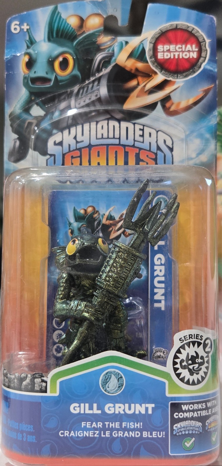 Skylanders Giants Gill Grunt Special Edition Character Figure 2012