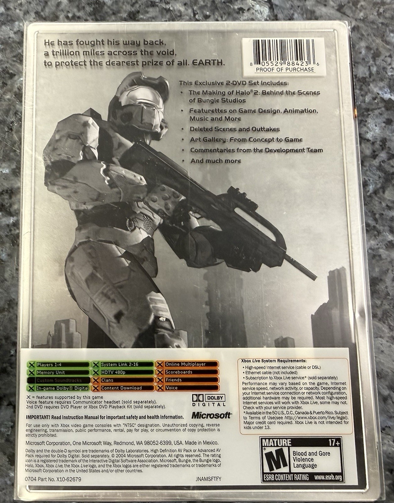 Halo 2 – Limited Collector’s Edition (Xbox, 2004) CIB Tested – Read Description