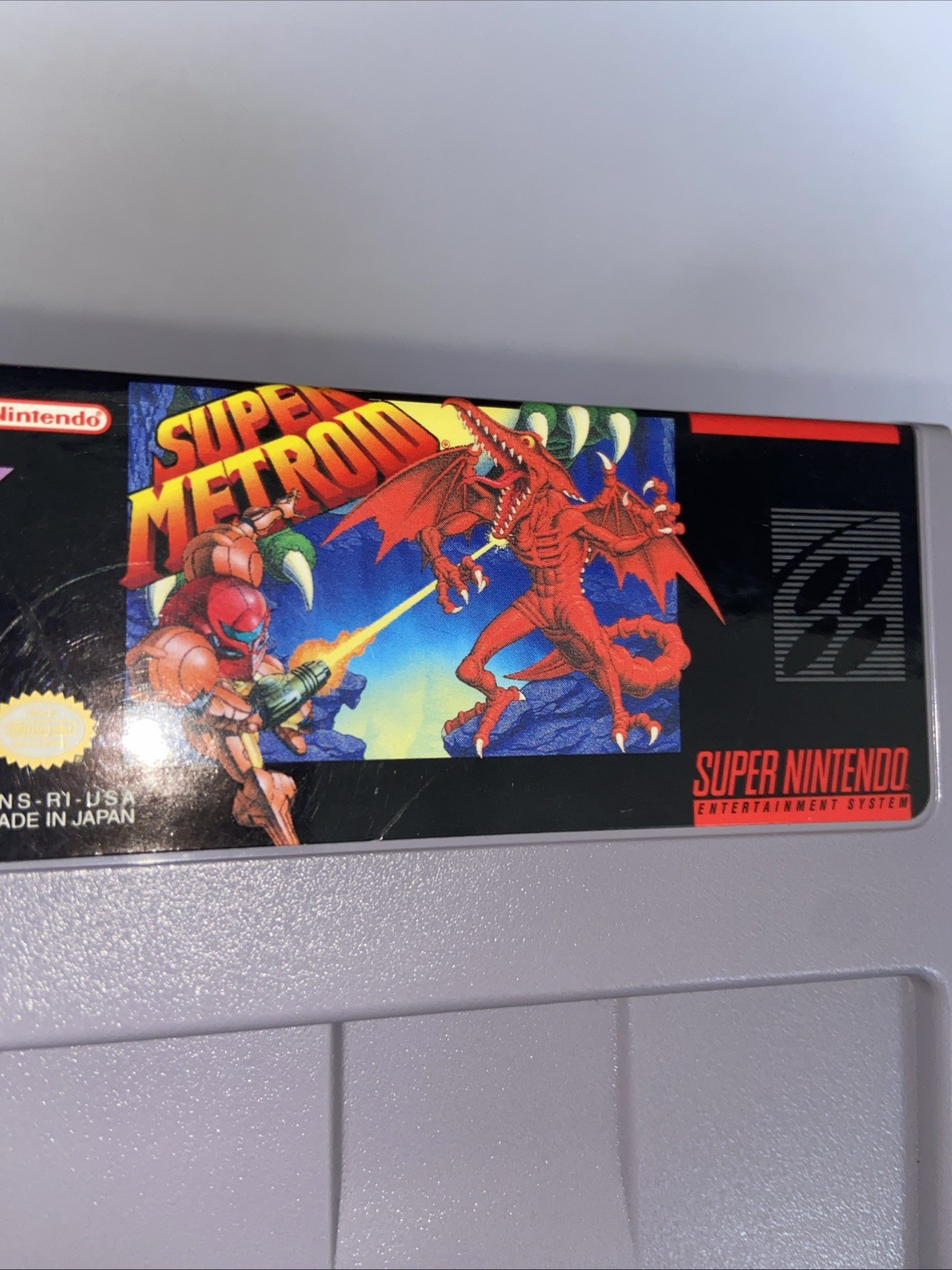 Super Metroid GAME ONLY – SUPER NINTENDO SNES Tested