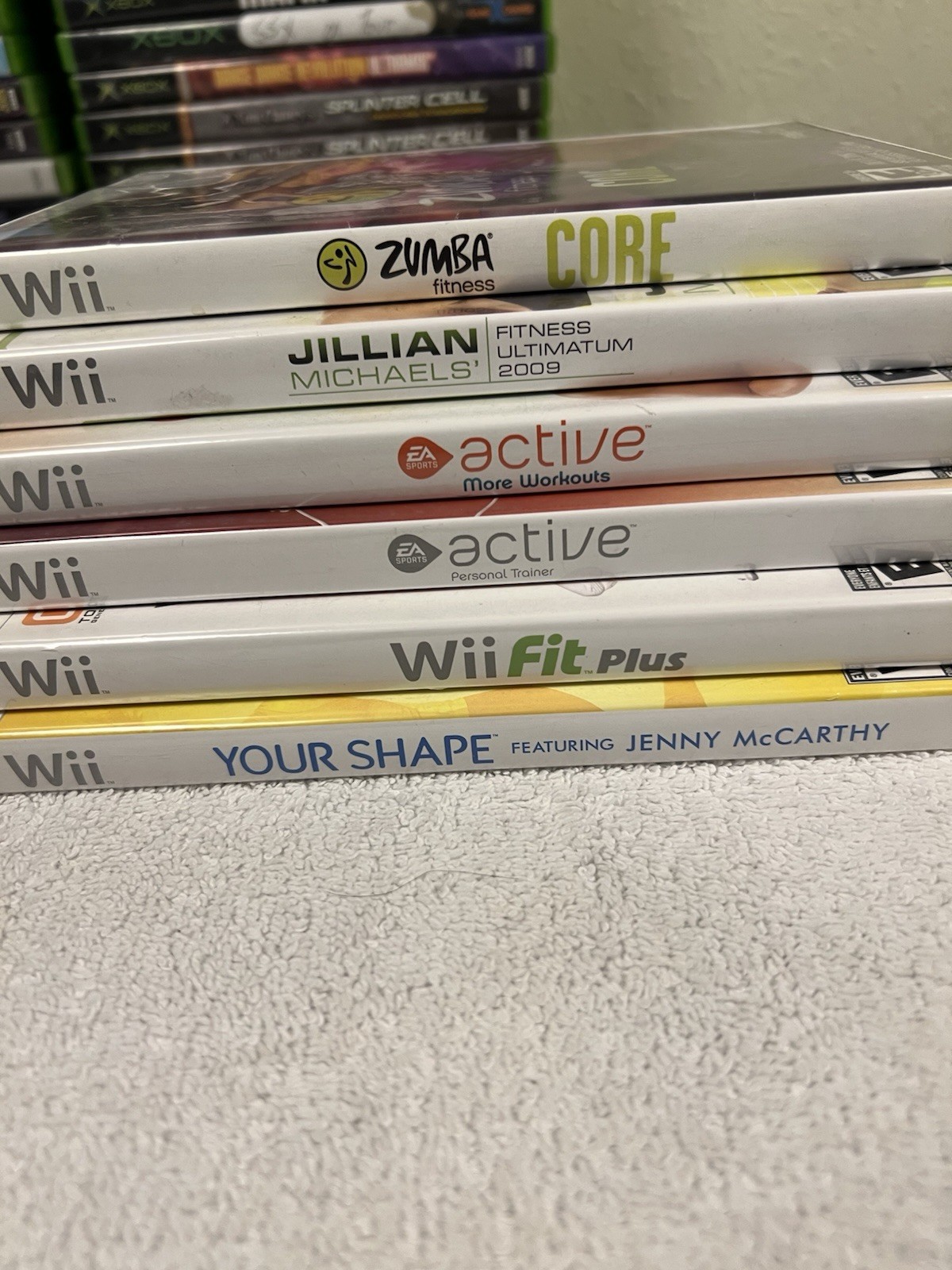 Zumba Fitness Core Jillian Michaels EA Active Your Shape Nintendo Wii Fit Bundle