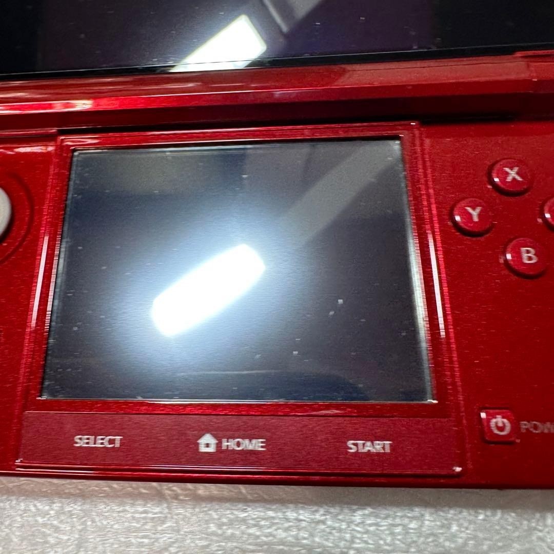 Nintendo 3DS Flare Red 6176 From Japan