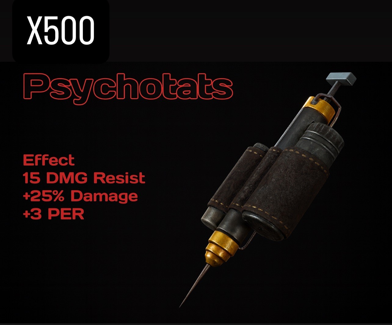 Fallout 76 – PS4 / PS5 500x Psychotats