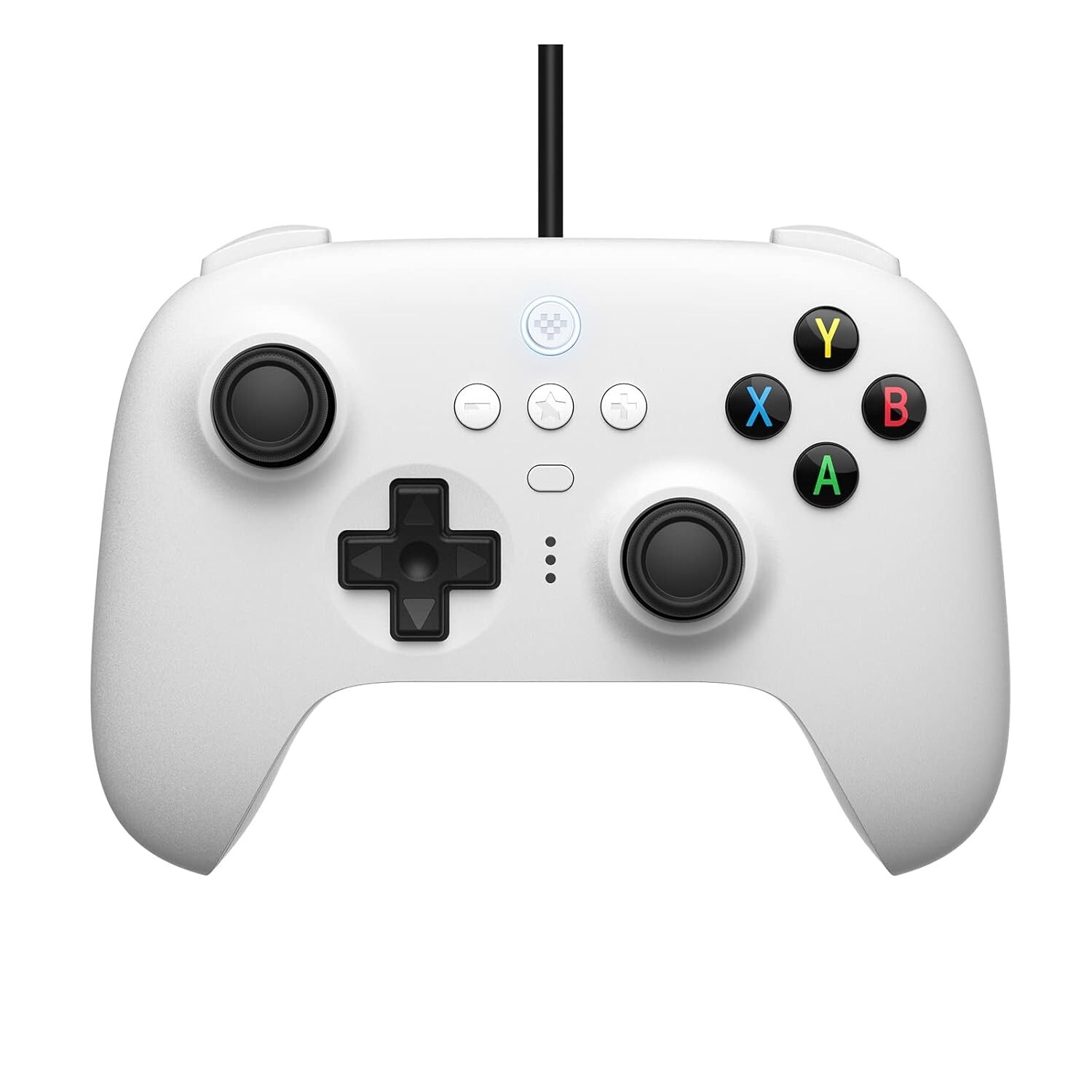 8BitDo – Ultimate Wired Gamepad Controller for Xbox Series One Steam Deck WHITE