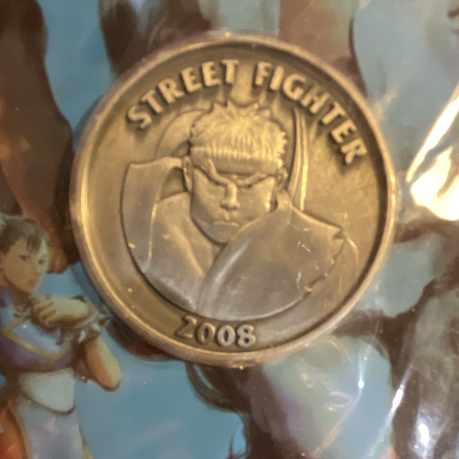 Capcom Street Fighter 20th Anniversary Commemorative Coin 2008