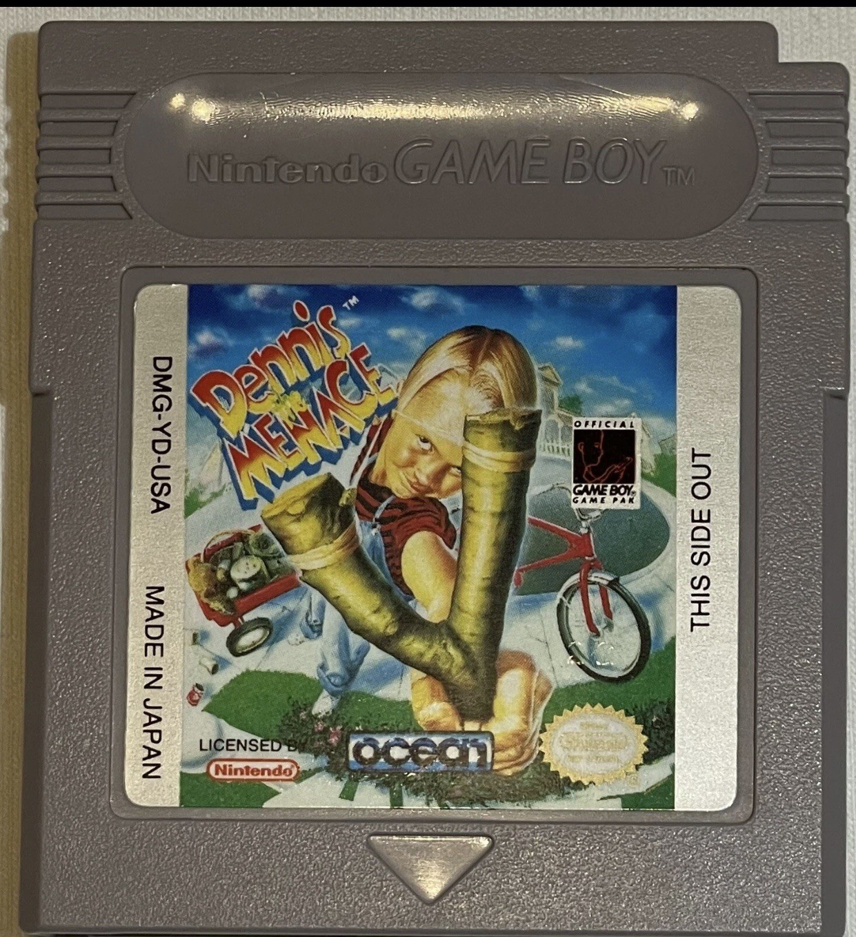 Nintendo Game Boy Dennis the Menace CIB Complete Tested & works