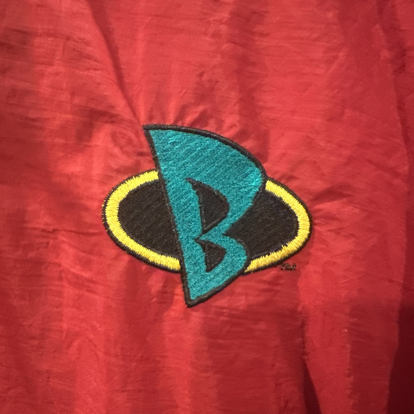 NEW Vintage Blasto Playstation 1 Promo Wind Breaker Hoodie Jacket Size XL PS1