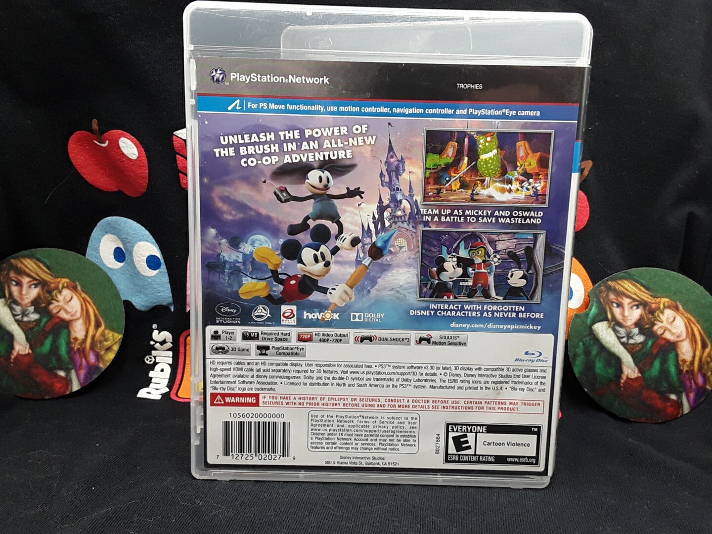 Disney Epic Mickey 2: The Power of Two (Sony PlayStation 3, 2012) PS3 Tested