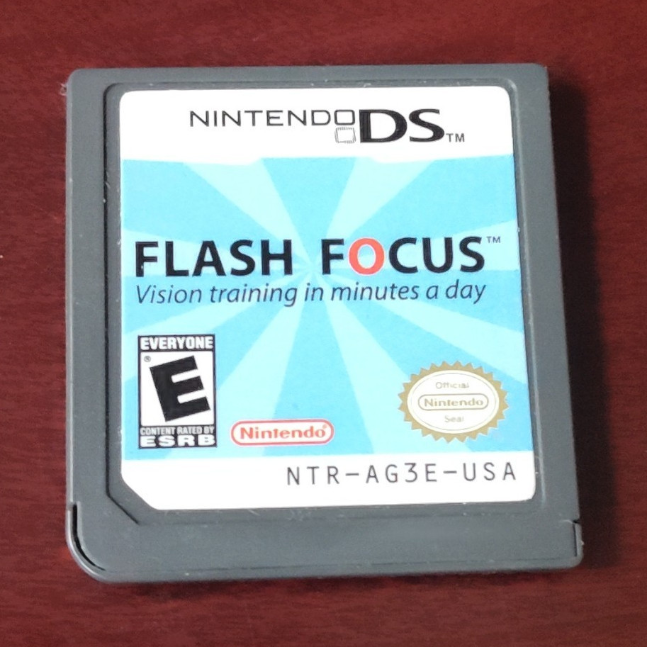 Nintendo Flash Focus: Vision Training in Minutes a Day DS NTSC-U/C E Cart